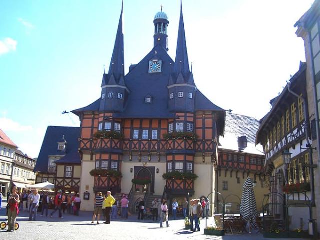 Thị trấn đầy sắc màu Wernigerode ở Đức - 0