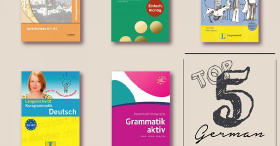 Top 5 German grammar books – Top 5 der deutschen Grammatik Bücher
