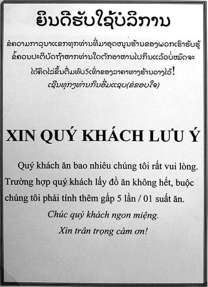 Những tấm biển tiếng Việt ở nước ngoài - nhìn mà thấy xấu hổ - 4