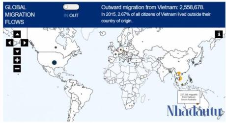 Người Việt di cư nhiều nhất sang Mỹ, Úc, Canada - 1