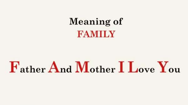 Bí mật thú vị đằng sau từ ‘Family’ - 0