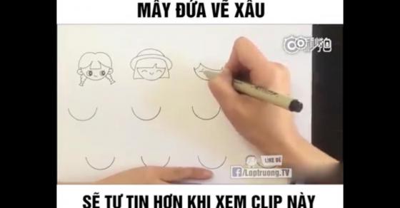 Tài năng hội họa của bạn dở tệ thế nào cũng có thể cải thiện sau khi xem clip này