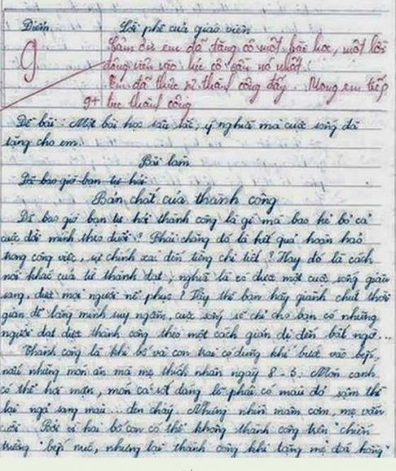132 2 Lang Nguoi Truoc Bai Van La Cua Nu Sinh Lop 10 Khien Trieu Nguoi Thuc Tinh