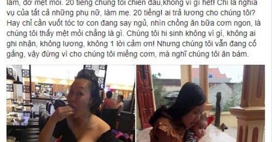 132 2 Tam Su Cua Me 9x Gay Sot Mang Xa Hoi Dung Vi Cho Chung Toi Mieng Com Roi Noi Chung Toi O Nha Cham Con La An Bam