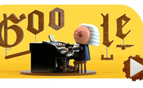 Johann Sebastian Bach là ai mà được xuất hiện trên Google Doodle