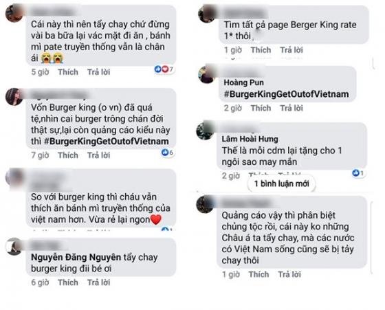 132 4 Dan Mang Tuc Gian Danh 1 Sao Burger King Khen Banh Mi Pa Te Viet Nam La Nhat