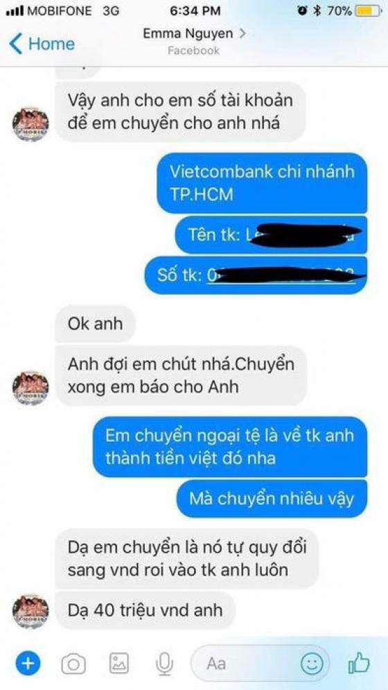 132 3 Thu Doan Lua Dao Moi Nhat Qua Facebook Nan Nhan Nguoi Viet Bi Rut Mat Hang Chuc Ngan Khoi Tai Khoan Ngan Hang