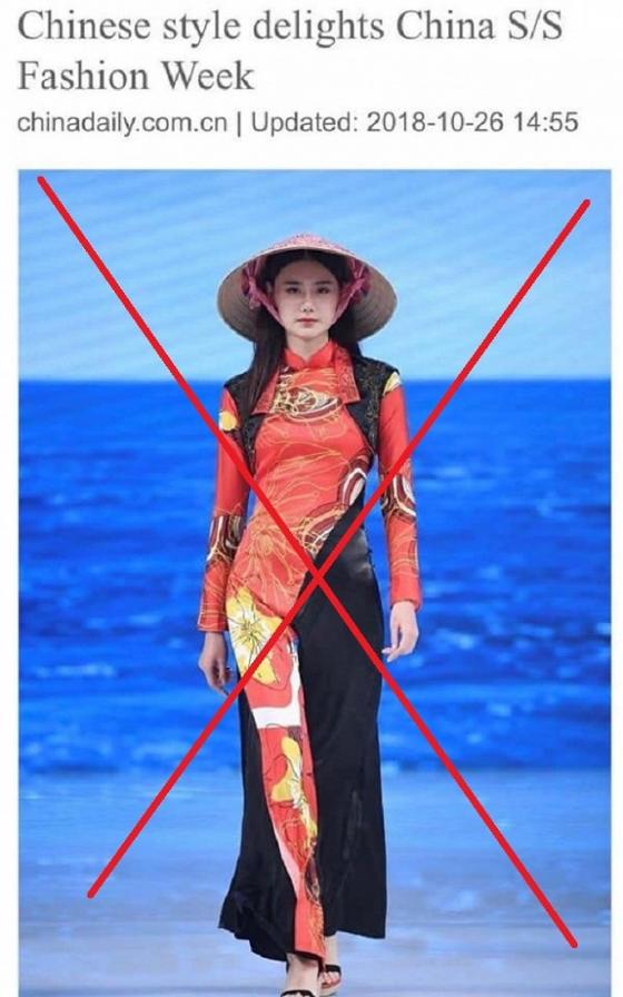 132 1 Khan Gia Phan No Khi Bao Trung Quoc Goi Ao Dai Non La Viet Nam La Phong Cach Trung Quoc