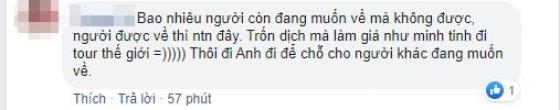 132 7 U Xuc Voi Nhieu Nguoi Tu Nuoc Ngoai Ve Nuoc Tranh Dich Len Tieng Che Bai Do An Khu Cach Ly Cdm Cu Di Di Khong Tien
