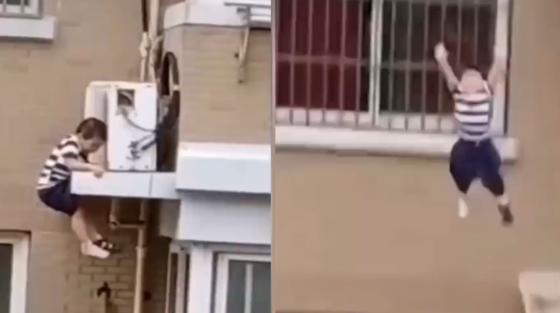 132 1 Clip Cau Be 2 Tuoi Roi Tu Tang 5 Khien Dan Mang Mat Via