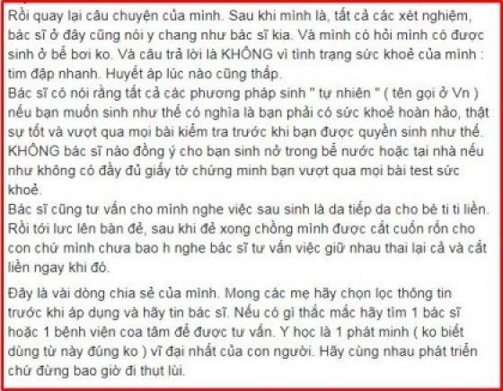 132 5 Me Viet O Nuoc Ngoai Chia Se Cau Chuyen Sinh Tu Nhien Duoc Cu Dan Mang Ung Ho Nhiet Tinh