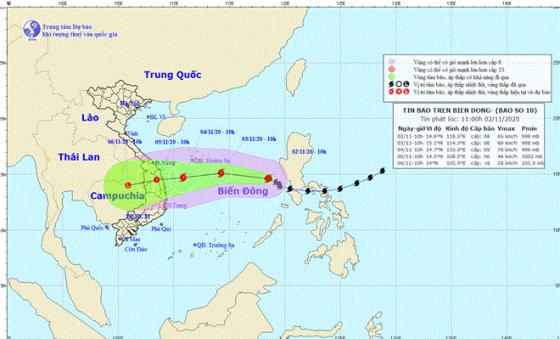 132 2 Du Kien Ngay 511 Bao So 10 Do Bo Vao Da Nang   Phu Yen