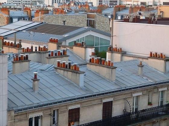 Câu chuyện về chiếc ống khói trên những mái nhà ở Paris