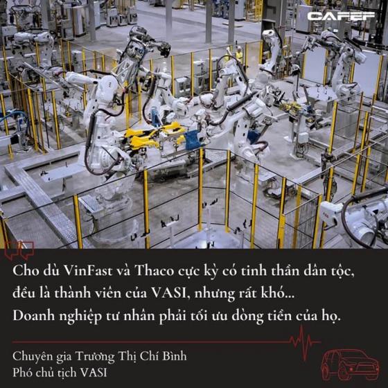 132 6 Nghich Ly Con Ga   Qua Trung Va The Kho Cua Thaco Vinfast Trong Nganh Cong Nghiep O To