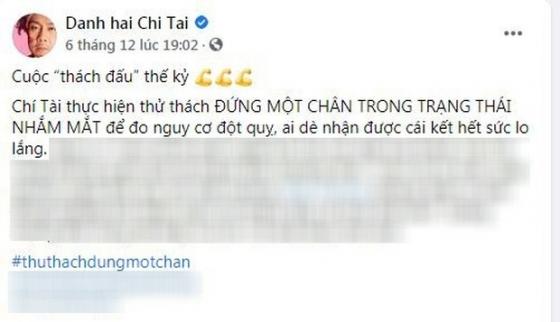 132 2 Tim Hieu Ve Bai Kiem Tra Dot Quy Nham Mat Dung 1 Chan Ma Co Nghe Si Chi Tai Chia Se Truoc Khi Qua Doi