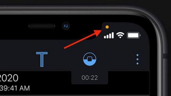 Cẩn thận bị theo dõi nếu phát hiện chấm sáng này trên iPhone