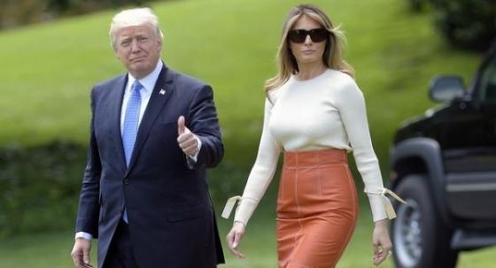 Ông Trump phàn nàn chuyện phu nhân Melania bị các tạp chí “xa lánh”