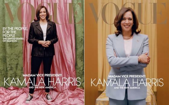 132 1 Hinh Anh Cua Ba Kamala Harris Tren Anh Bia Tap Chi Vogue Gay Tranh Cai Vi Qua Trang Do Chinh Sua Qua Da