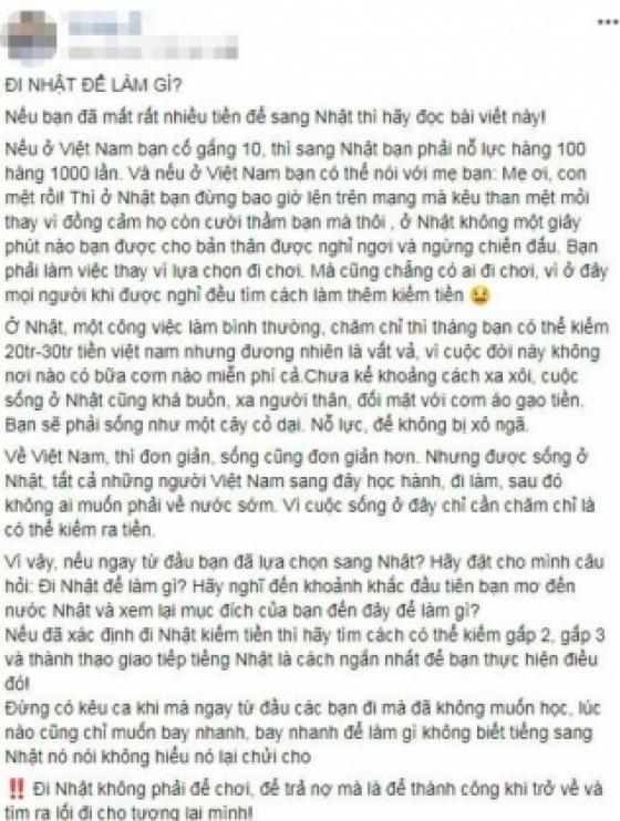 132 2 Dong Tam Su Chua Xot Cua Co Gai Di Xkld Ban Se Phai Song Nhu Co Dai