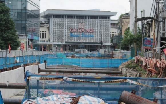 1 Ga Ngam Metro Nhon   Ga Ha Noi Vi Sao Nha Thau Nuoc Ngoai Dung Thi Cong