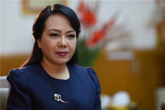 1 Bo Chinh Tri Ky Luat Canh Cao Ba Nguyen Thi Kim Tien