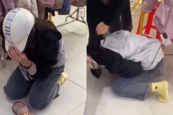 5 Khoi To Vu Co Gai Quy Goi Gao Khoc Van Xin Tham Thiet O Shop Thoi Trang