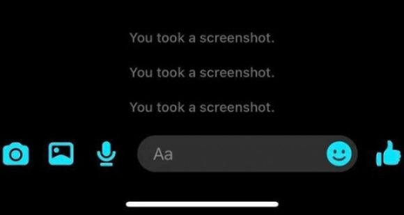 4 Giai Ma Tinh Nang Thong Bao Khi Chup Man Hinh Tren Messenger