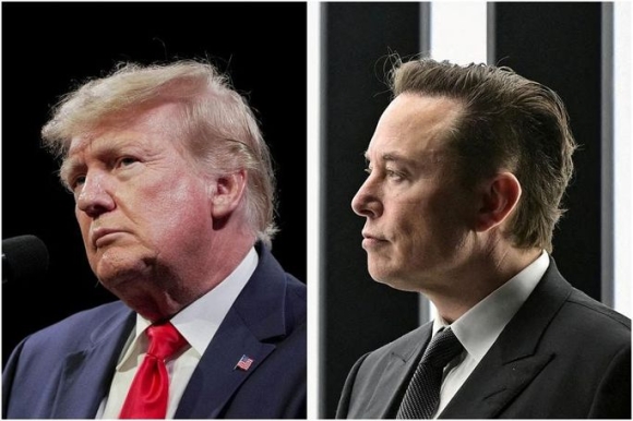 Ông Donald Trump tranh cãi nảy lửa với tỉ phú Elon Musk