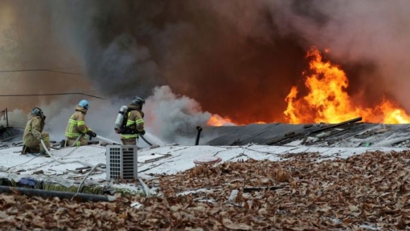 Cháy khu ổ chuột của Seoul, hơn 500 người sơ tán