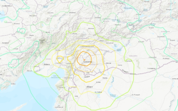 Động đất 7,4 độ ở Thổ Nhĩ Kỳ, gần 120 người chết