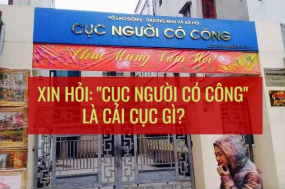 Băn khoăn về khái niệm "Người có công"