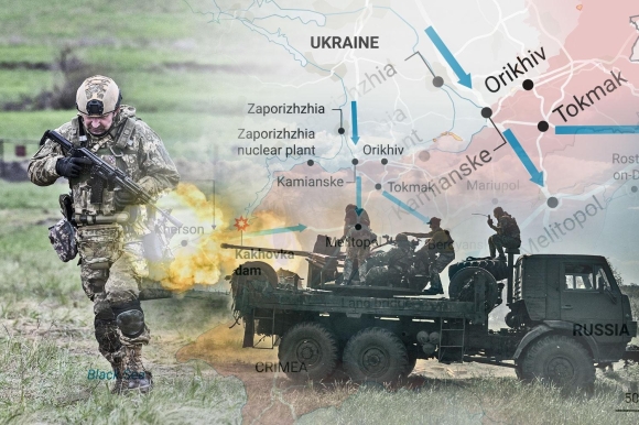Ukraine phản công lớn, chiến sự dồn dập diễn biến mới