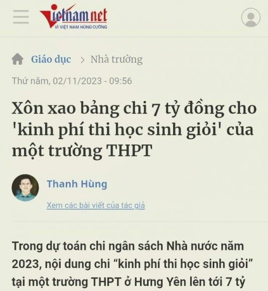 Giáo dục của ta có lắm chuyện bi hài!