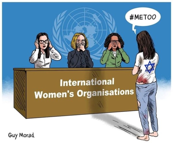 Sự câm lặng với hành động hãm hiếp của Hamas là phản bội lại tất cả phụ nữ