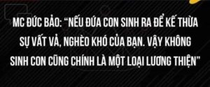 Ai nên thấy xấu hổ khi đứng trước những phát biểu nghiệt ngã như thế này?