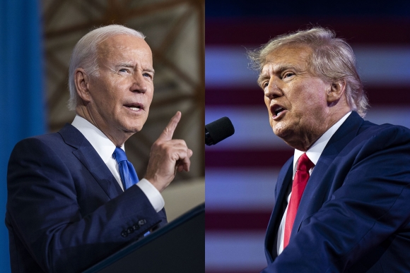 Ông Biden vượt lên dẫn trước ông Trump trong 3 cuộc khảo sát