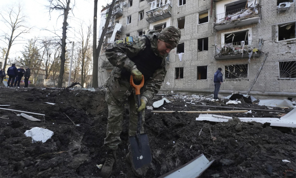 Ukraine nói Nga lần đầu dùng 'bom bay' oanh tạc Kharkov