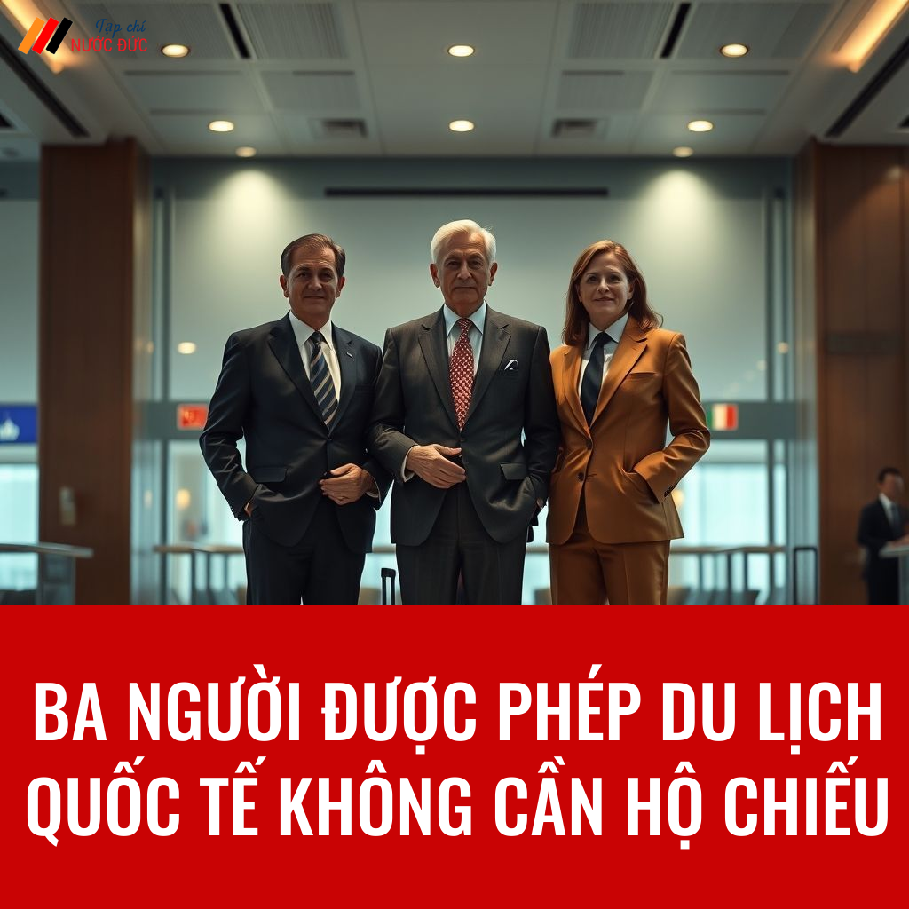Ba người được phép du lịch quốc tế không cần hộ chiếu