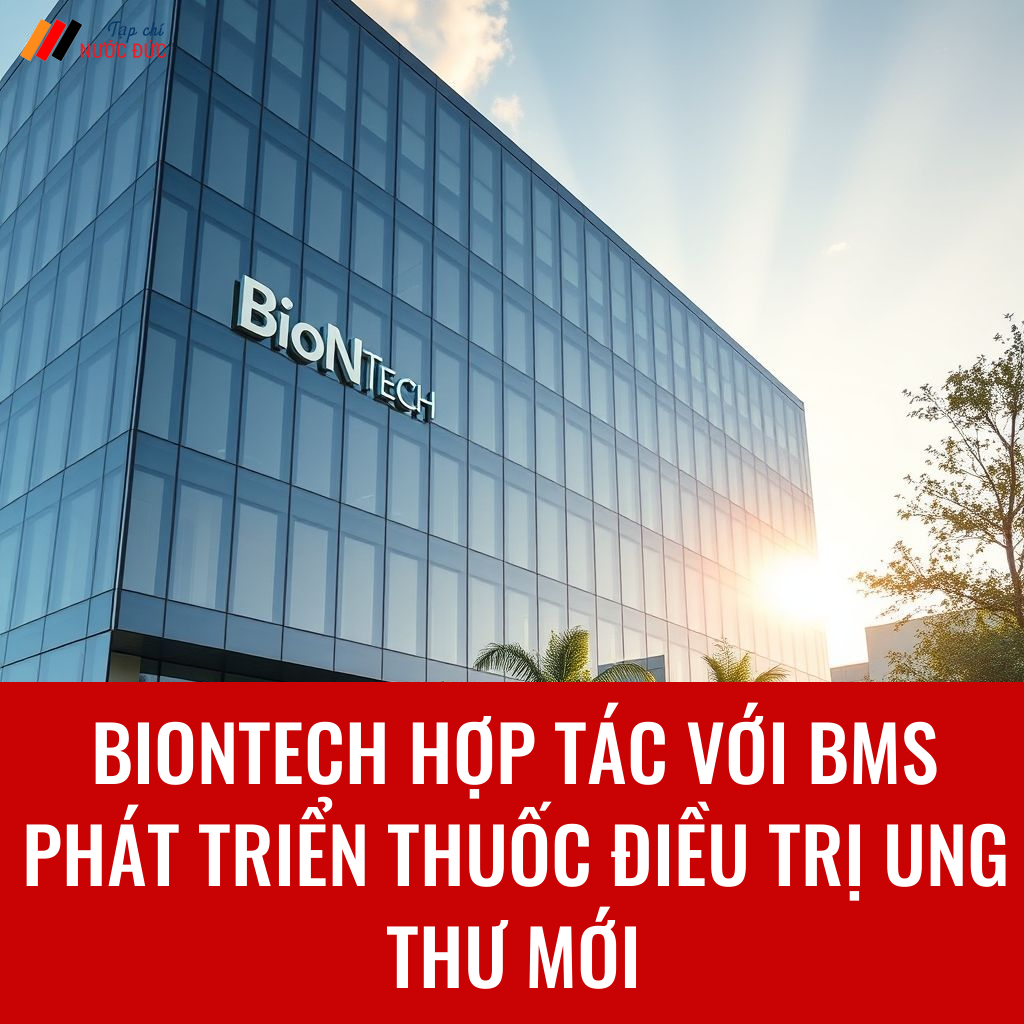 Biontech hợp tác với BMS phát triển thuốc điều trị ung thư mới
