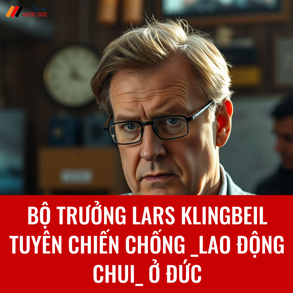 Bộ trưởng Lars Klingbeil Tuyên Chiến Chống _Lao động Chui_ ở Đức