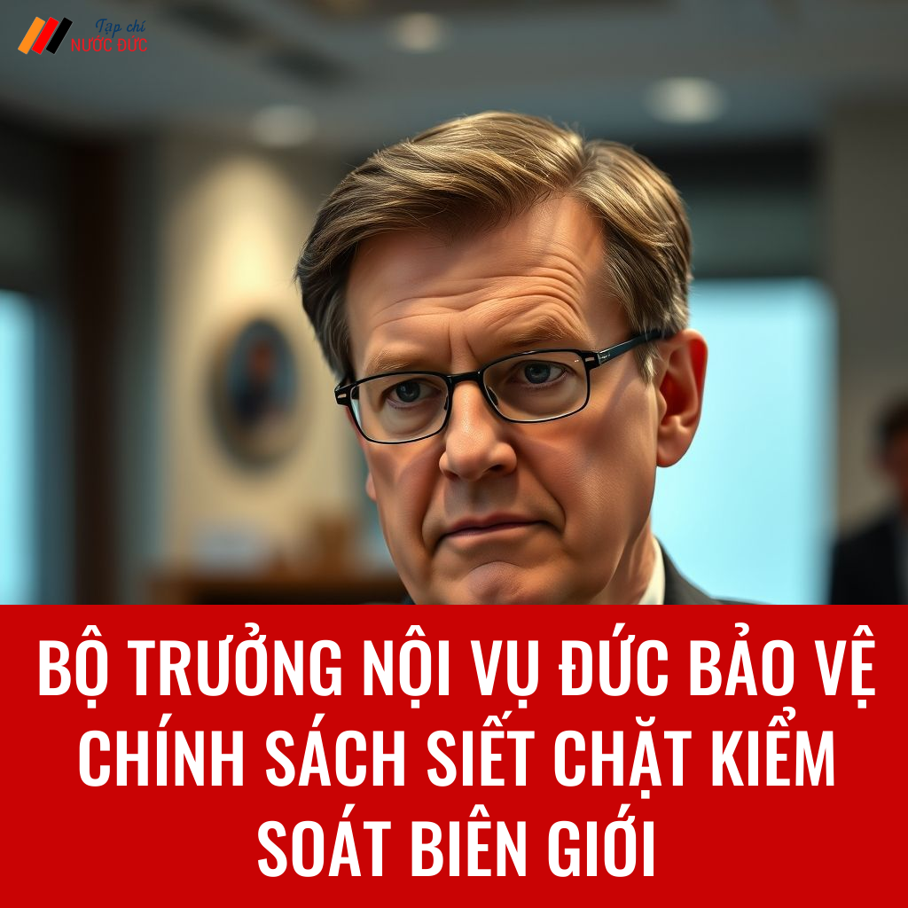 Bộ trưởng Nội vụ Đức bảo vệ chính sách siết chặt kiểm soát biên giới