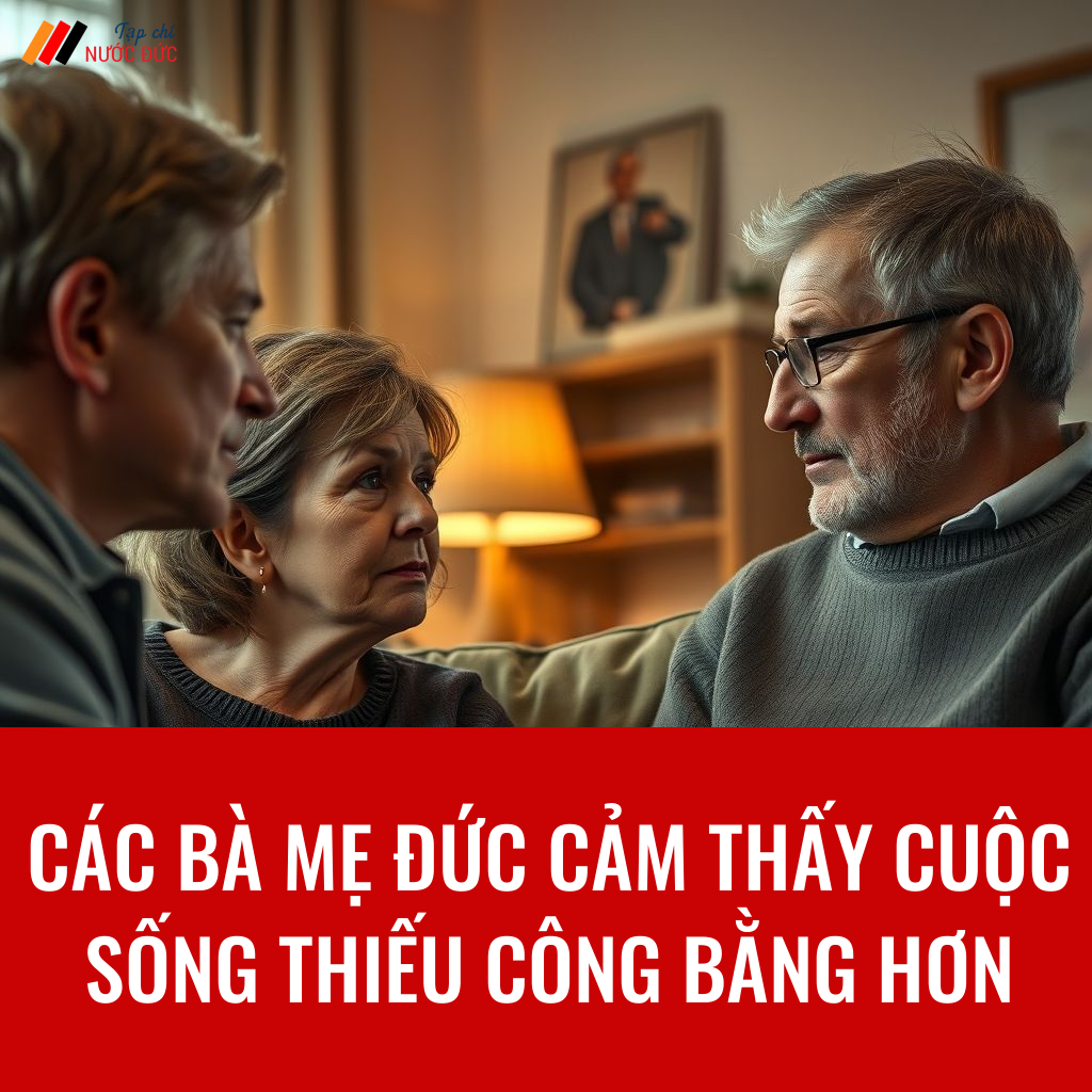 Các bà mẹ Đức cảm thấy cuộc sống thiếu công bằng hơn