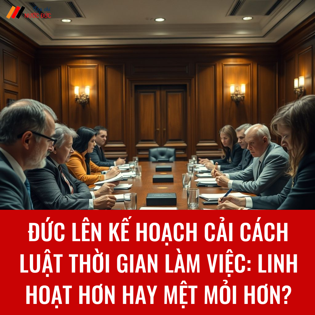 Đức lên kế hoạch cải cách luật thời gian làm việc: Linh hoạt hơn hay mệt mỏi hơn?