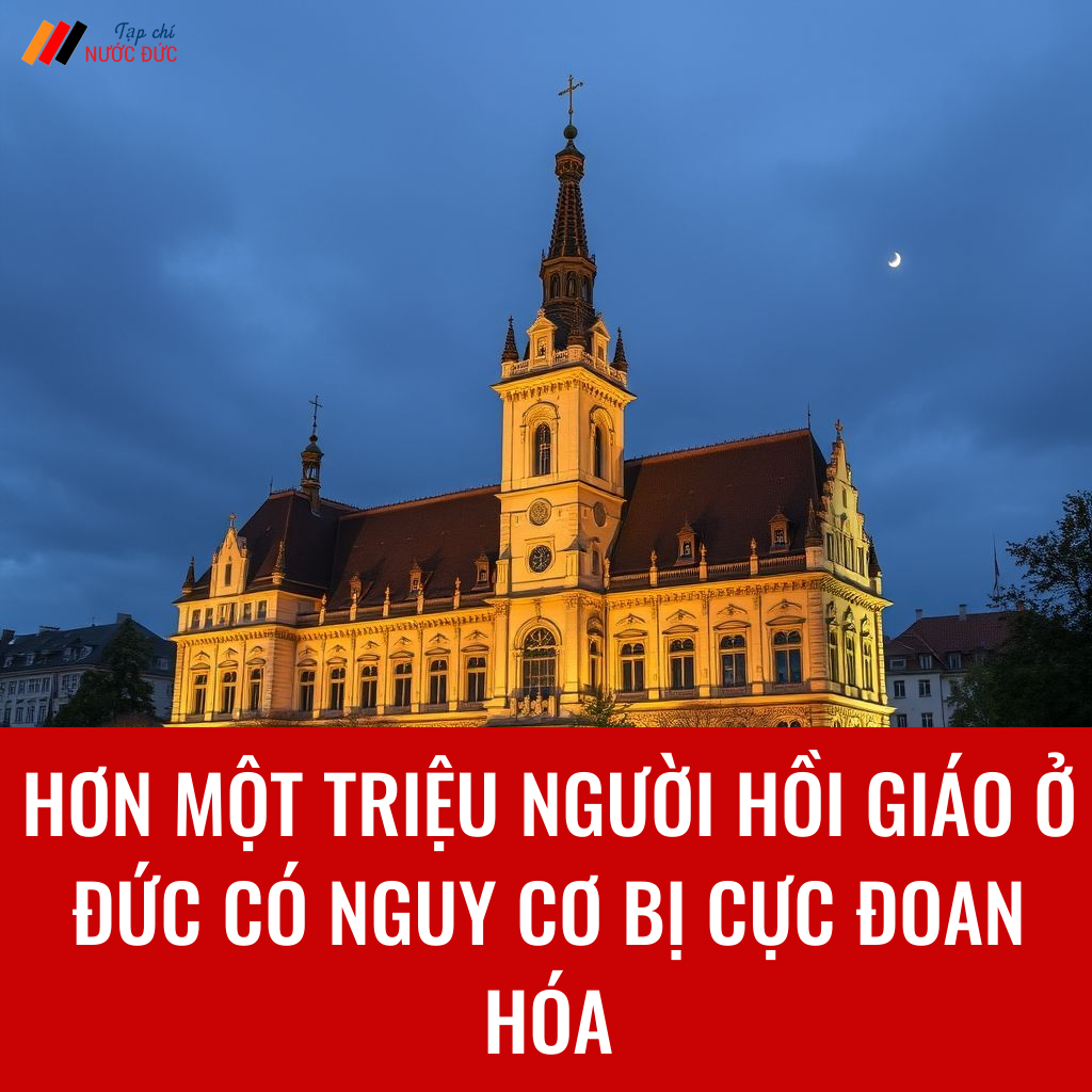 Hơn một triệu người hồi giáo ở Đức có nguy cơ bị cực đoan hóa