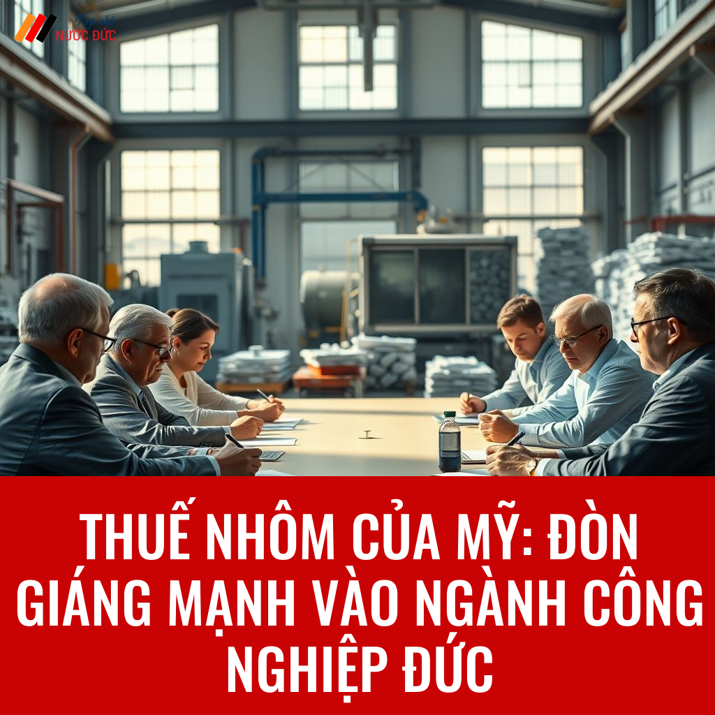 Thuế nhôm của Mỹ: đòn giáng mạnh vào ngành công nghiệp Đức