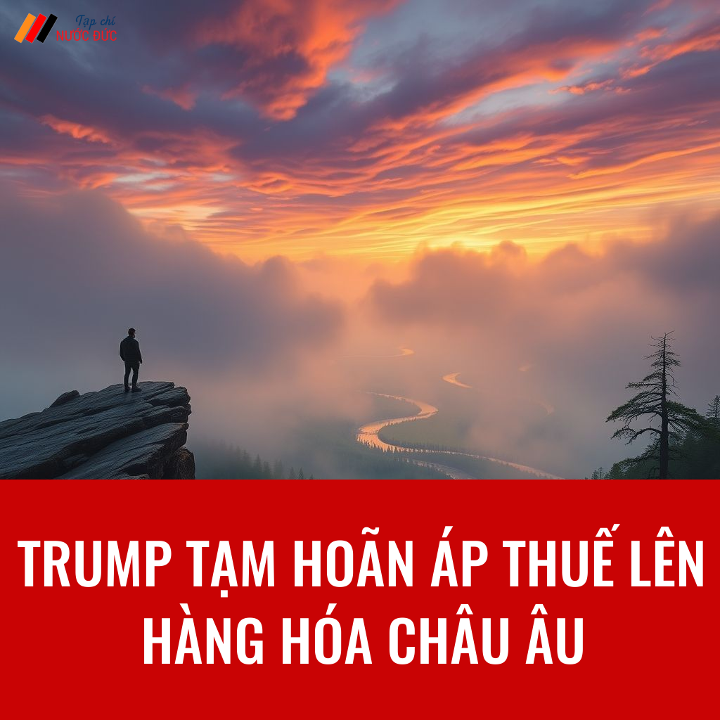 Trump tạm hoãn áp thuế lên hàng hóa châu Âu