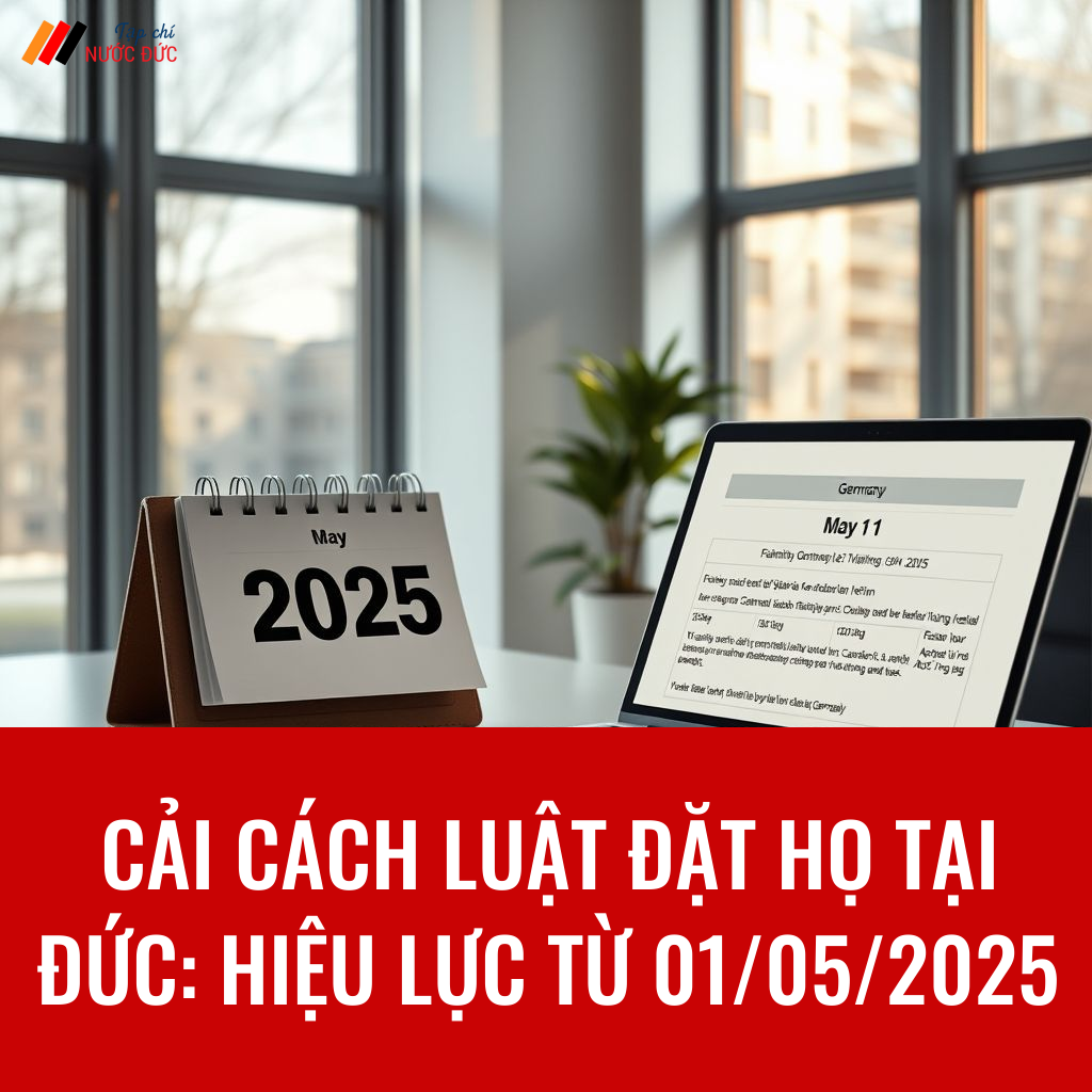 Cải cách luật đặt họ tại Đức: Hiệu lực từ 01/05/2025