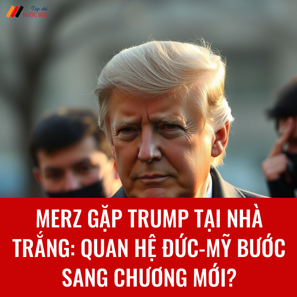 Merz gặp Trump tại Nhà Trắng: Quan hệ Đức-Mỹ bước sang chương mới?