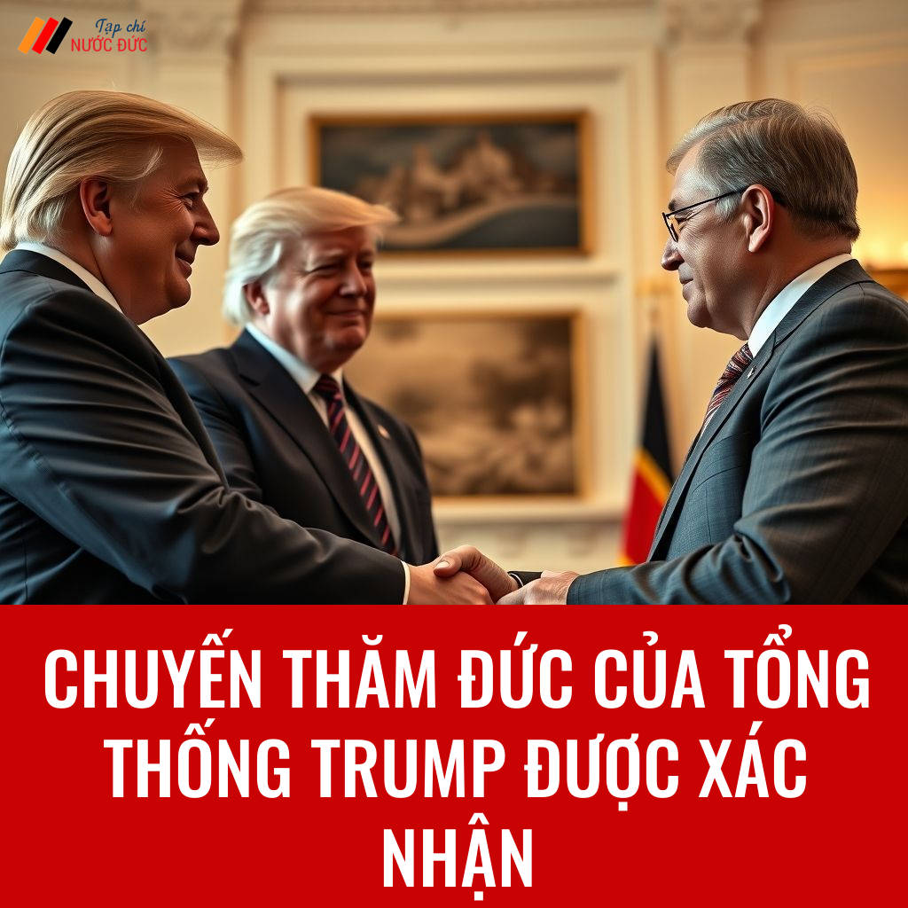 Chuyến thăm Đức của Tổng thống Trump được xác nhận