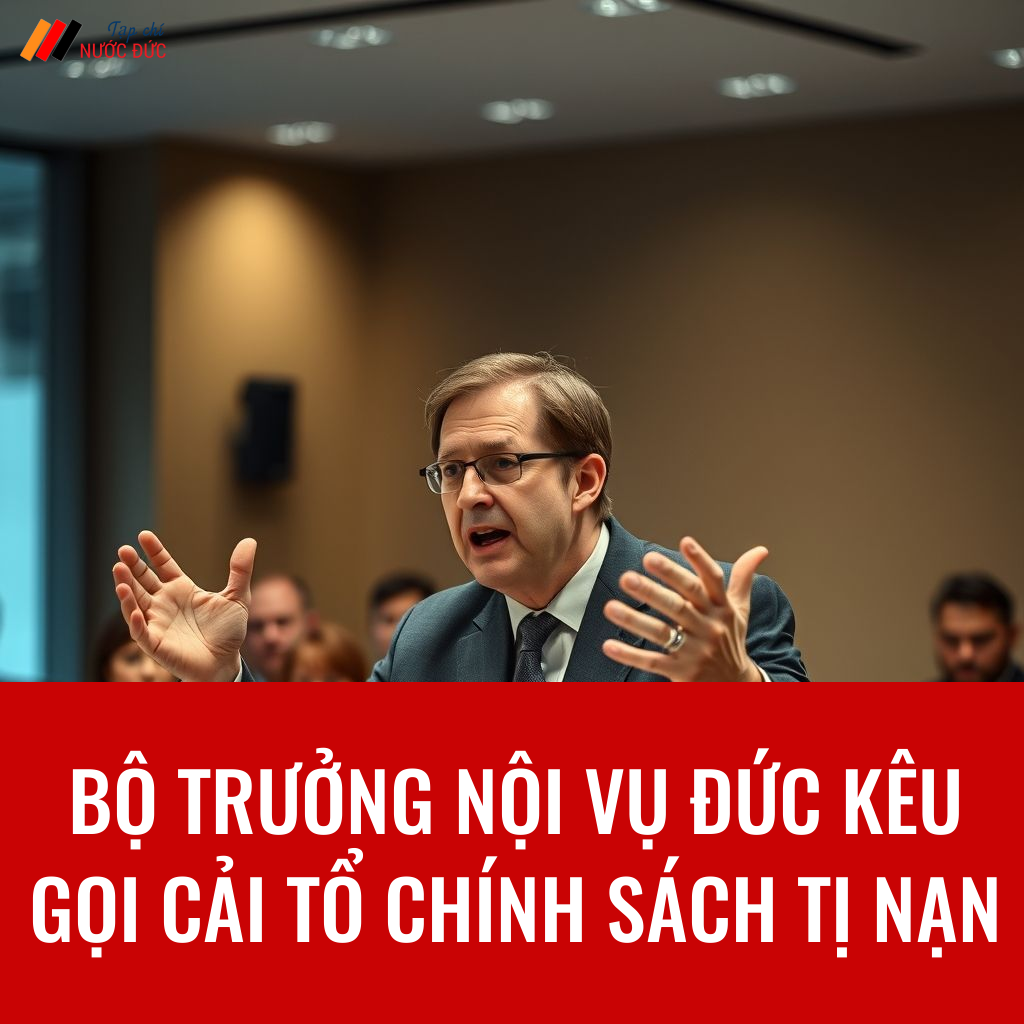 Bộ trưởng Nội vụ Đức kêu gọi cải tổ chính sách tị nạn